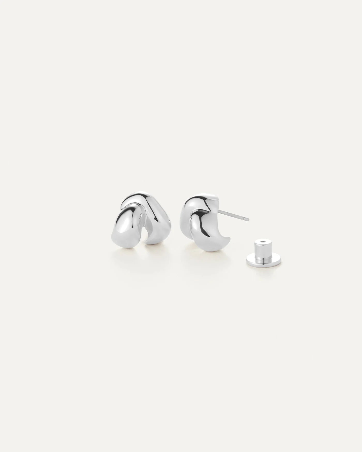 Beatrix Earrings in Silver