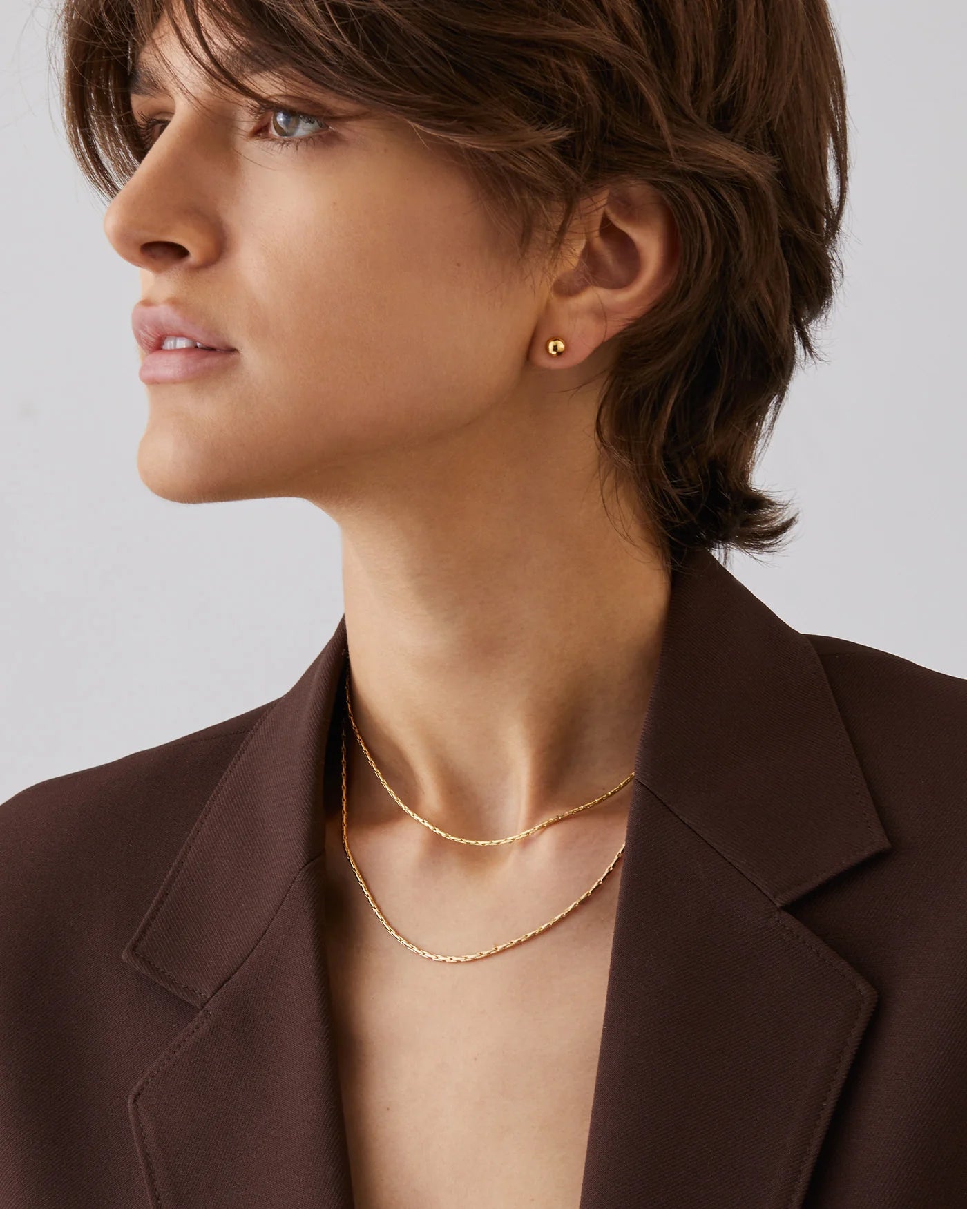 Constance Wrap Chain in Gold