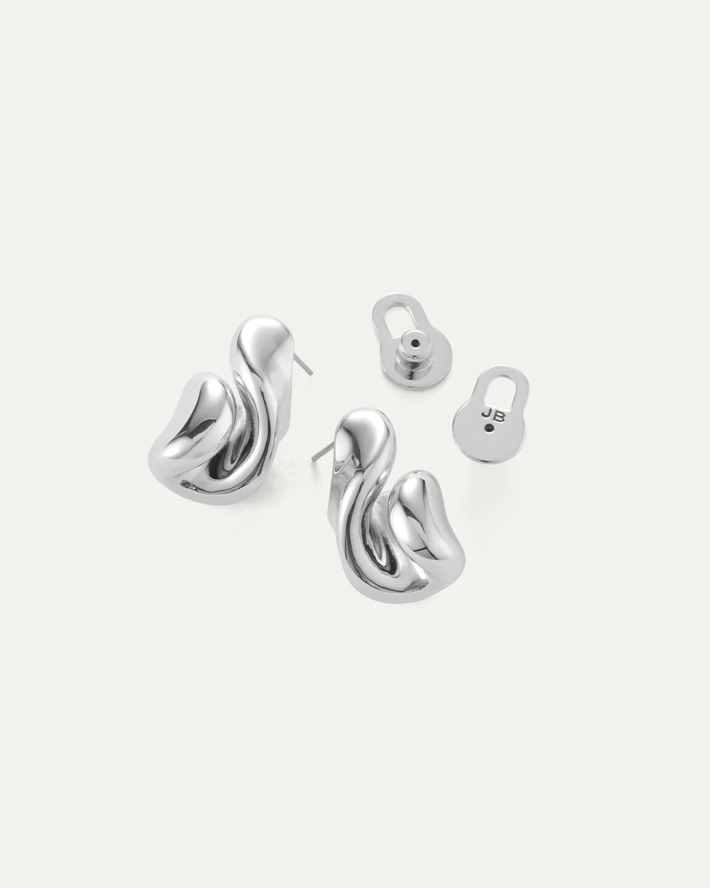 Estelle Earrings in Silver