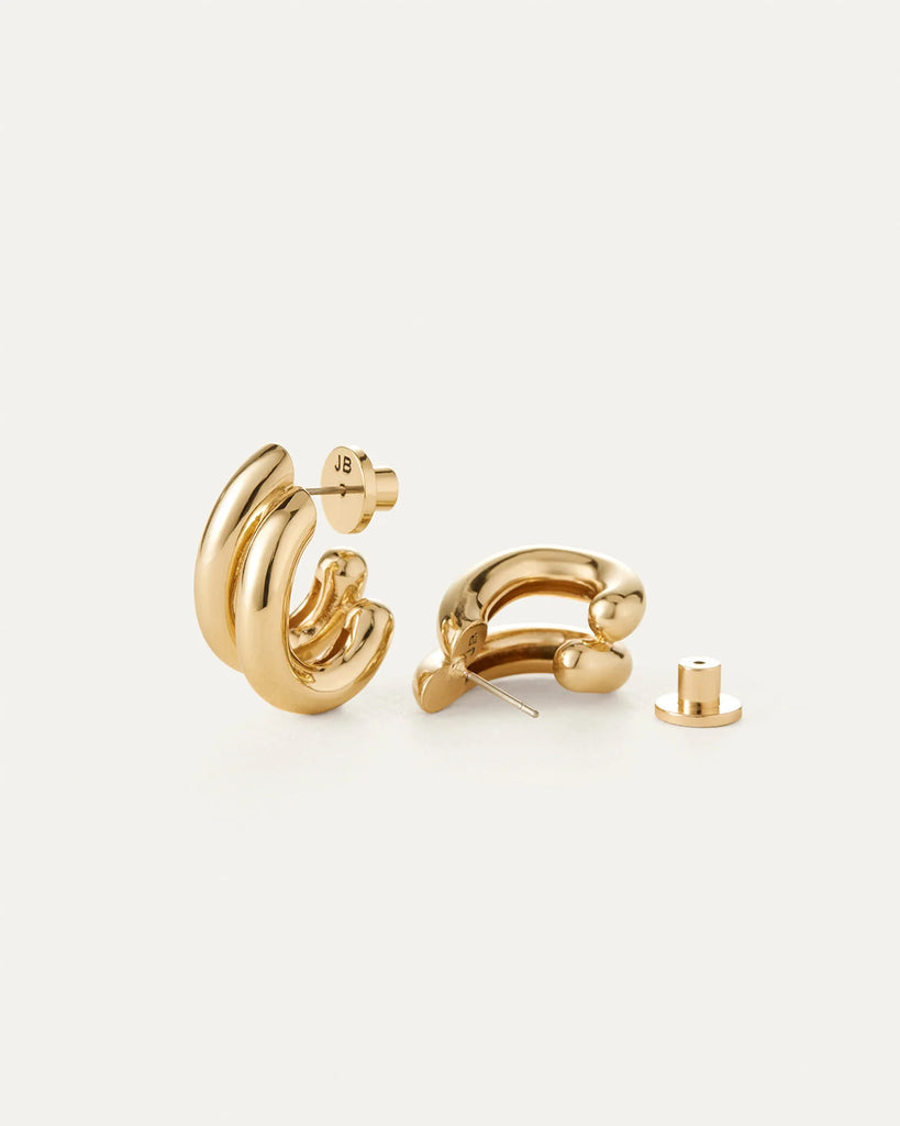 Florence Earrings in Gold