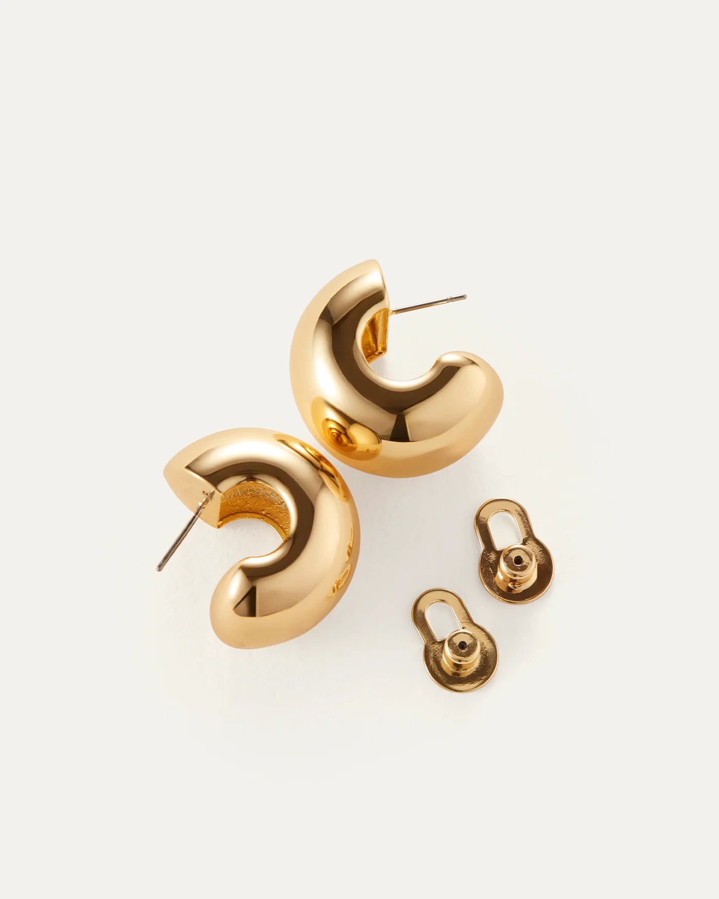 Jennybird Gemma Hoops in Gold