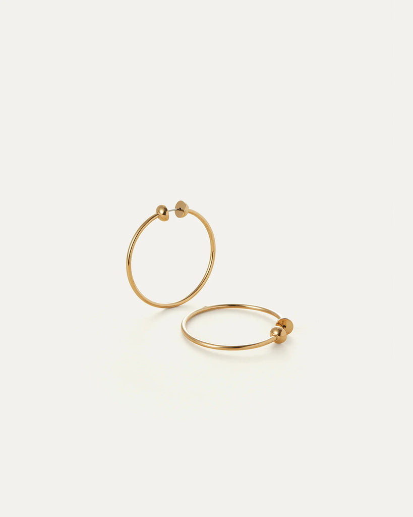Icon Hoops Small in Gold