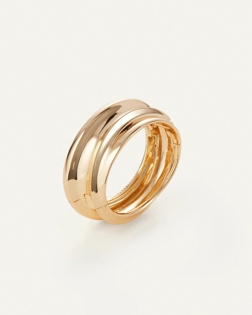Lennon Mega Bangle in Gold