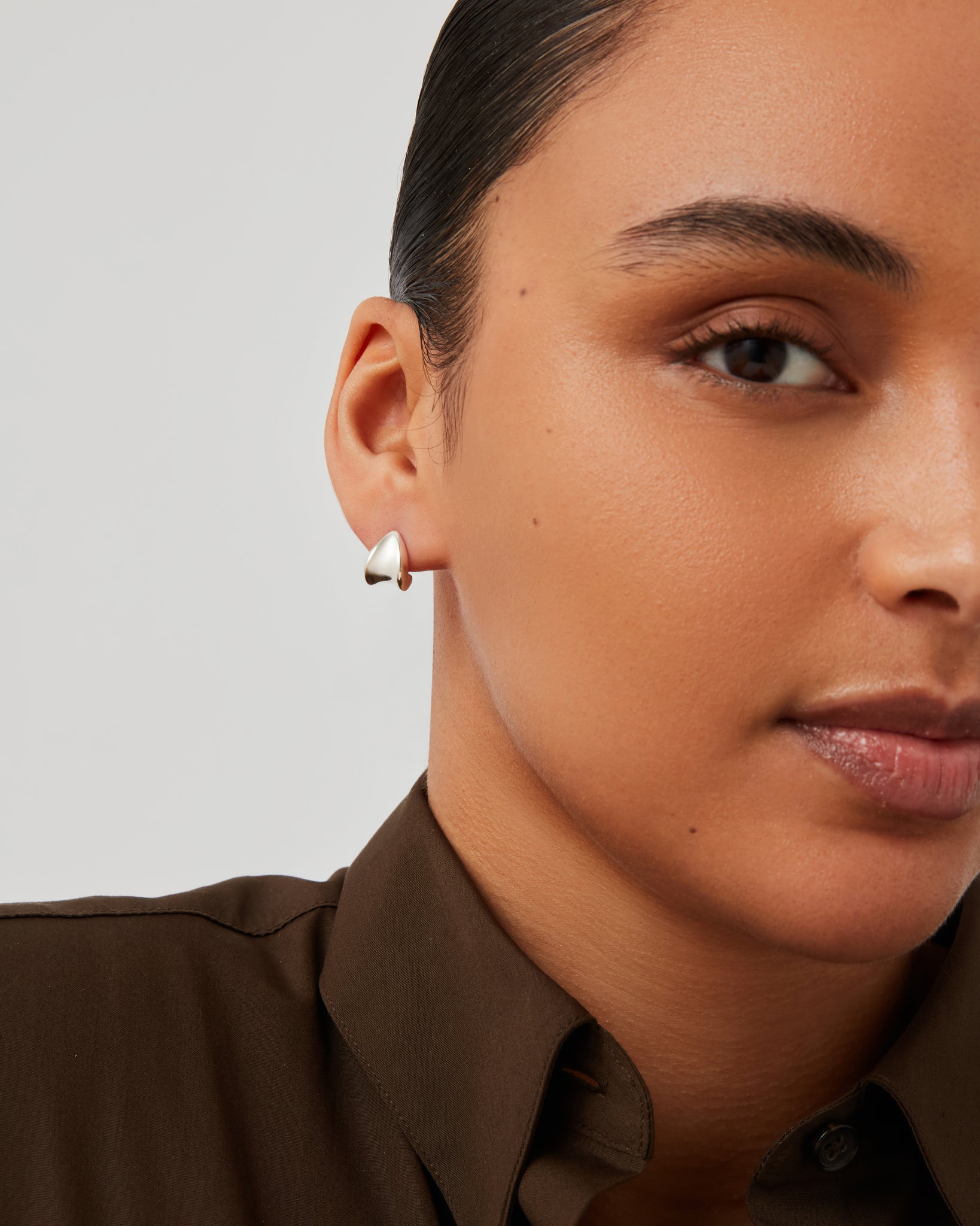 Mini Paige Puffs in Gold