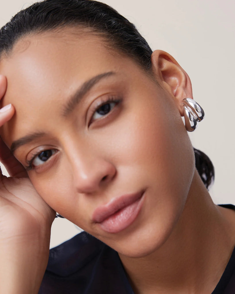 Orla Earrings in Silver