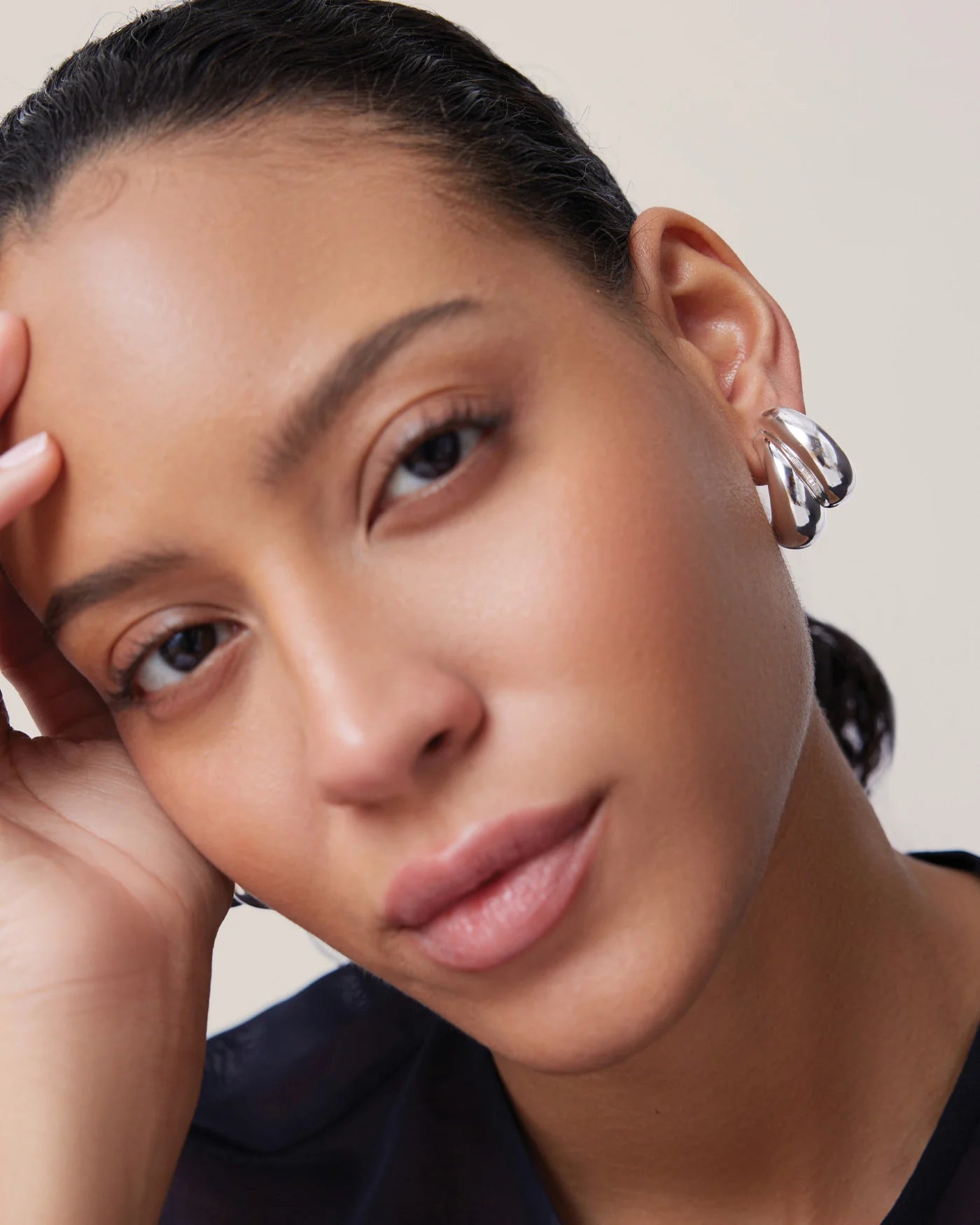 Orla Earrings in Silver