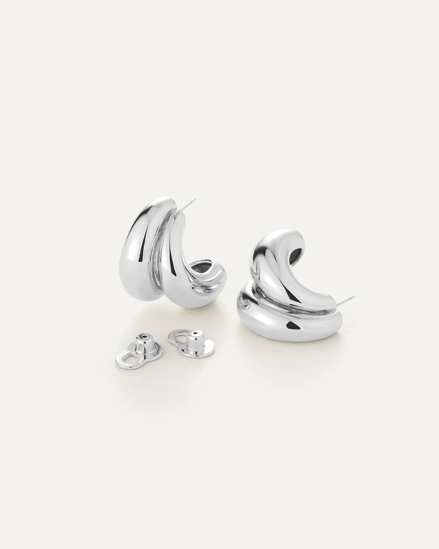 Orla Earrings in Silver