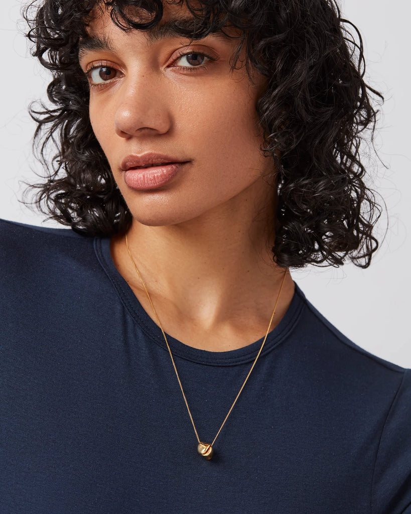 Rio Pendant Necklace in Gold