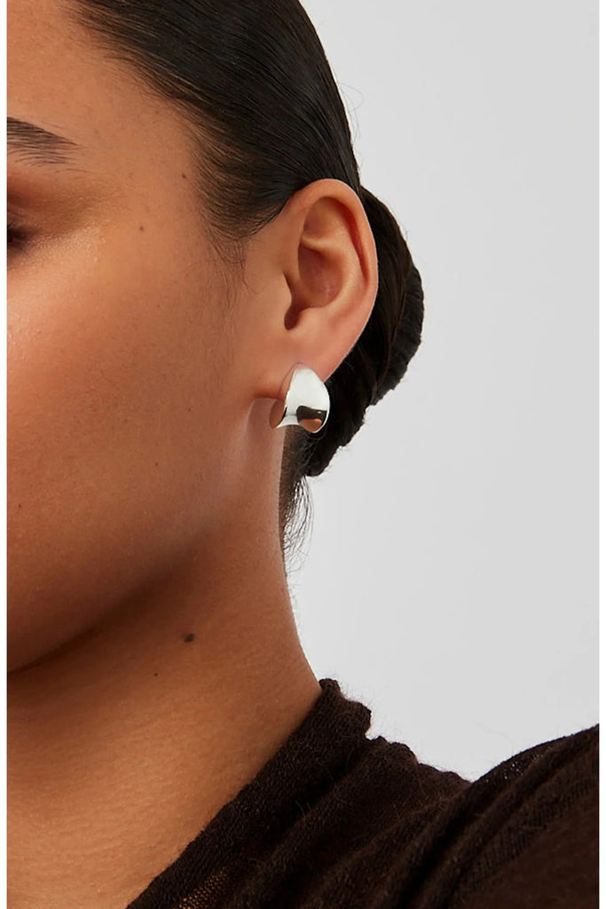 Small Paige Puffs in Silver