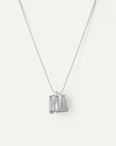 Sundra Pendant Necklace Large in Silver