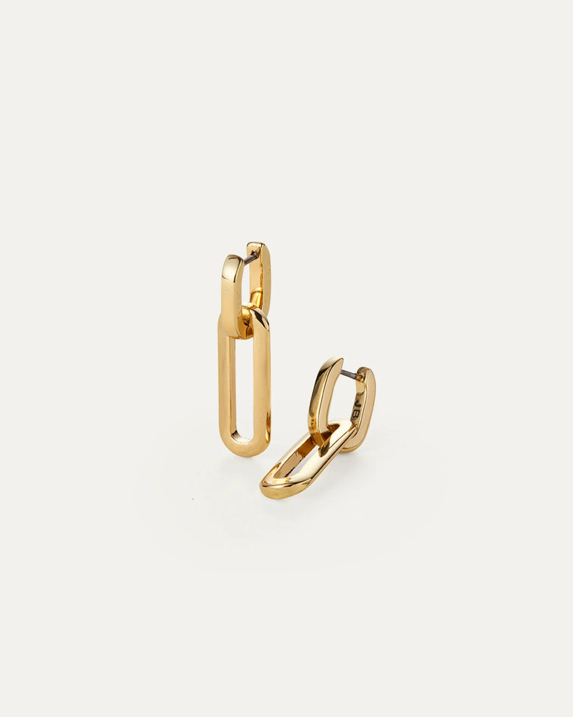 Teeni Detachable Link Earrings in Gold