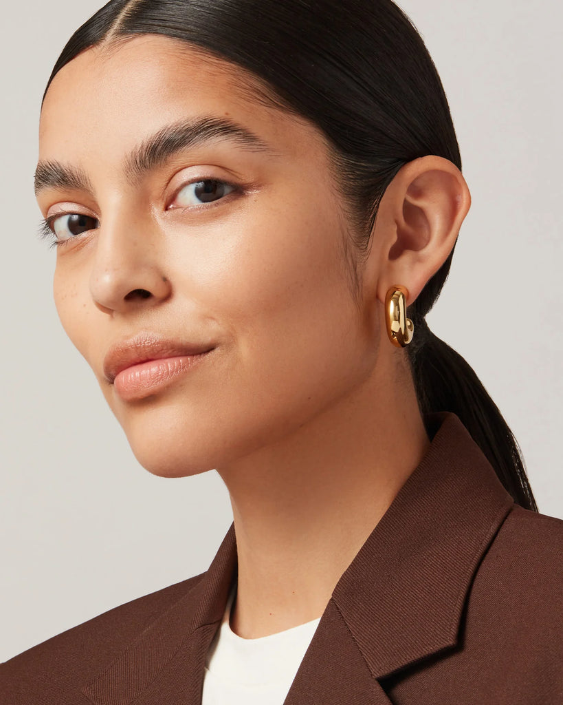 Tome Hoops Large in Gold