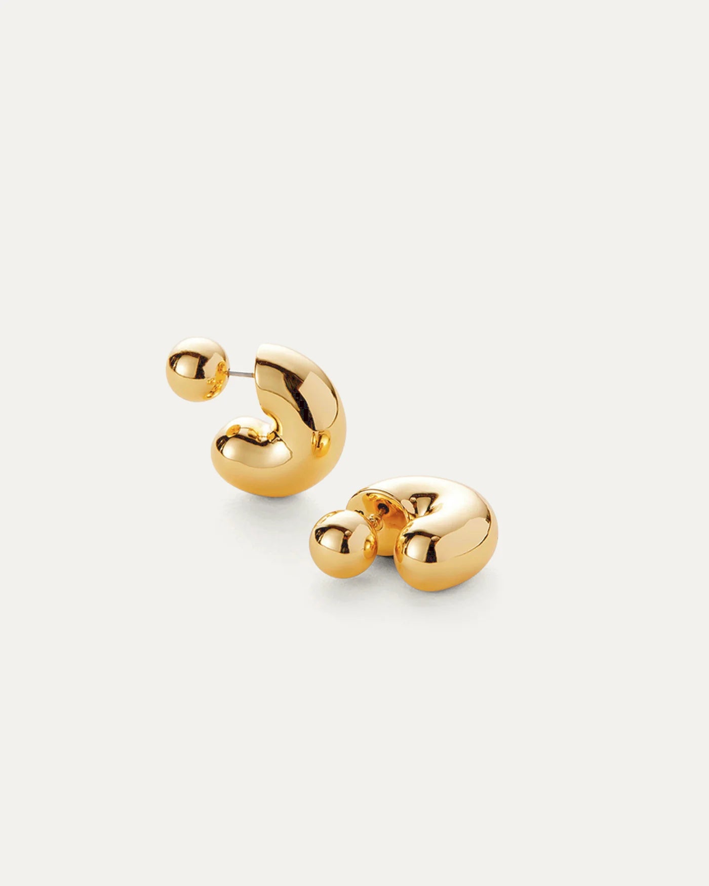 Tome Hoops Medium in Gold