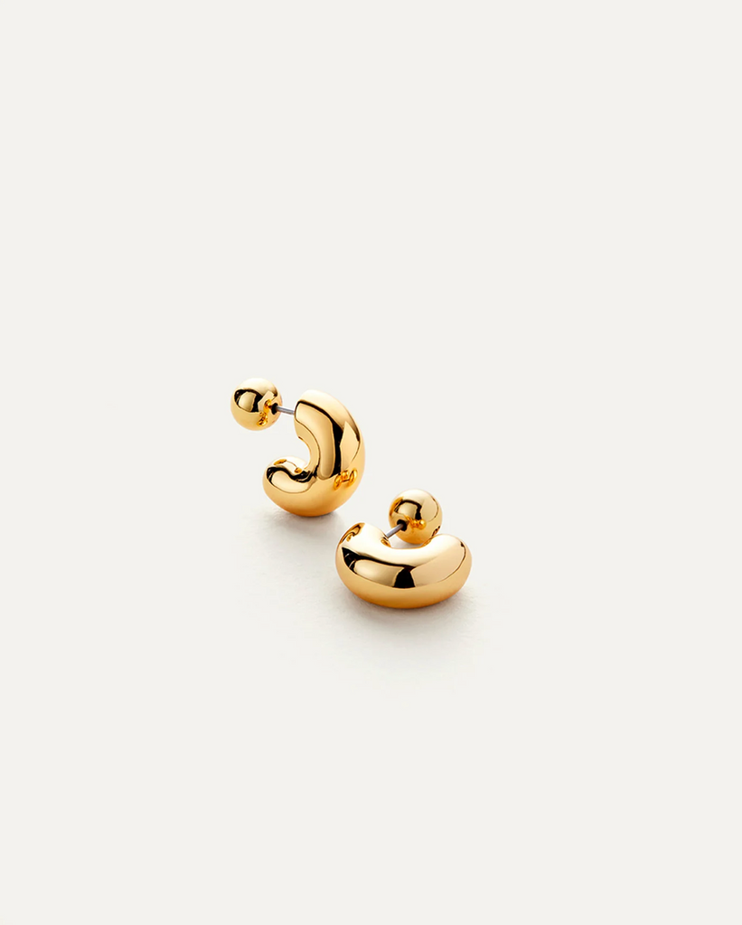 Tome Hoops Small in Gold
