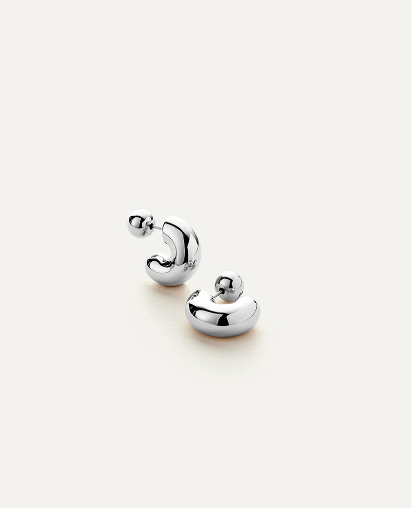 Tome Hoops Small in Silver