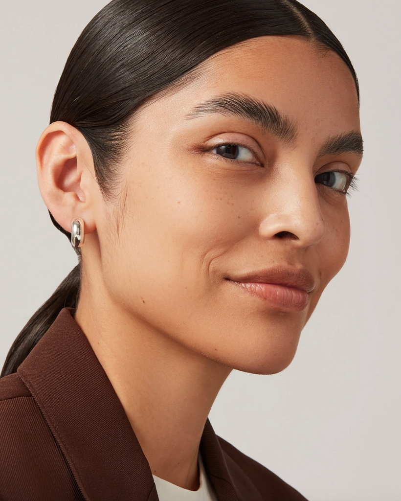 Tome Hoops Small in Silver