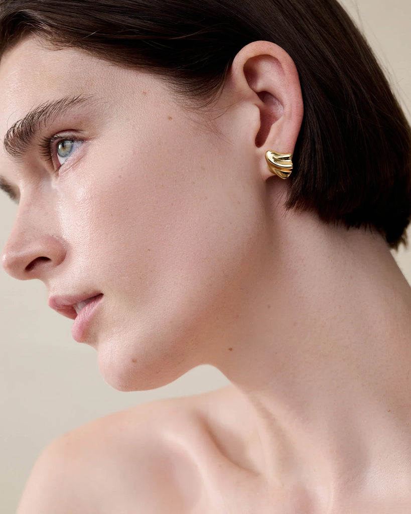 Zoe Earrings in Gold