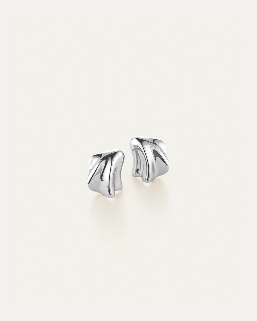 Zoe Earrings in Silver