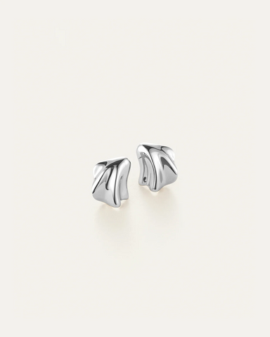 Zoe Earrings in Silver