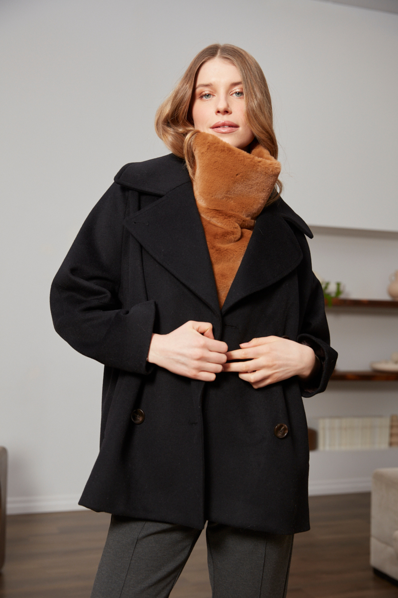 Jordan Coat in Black