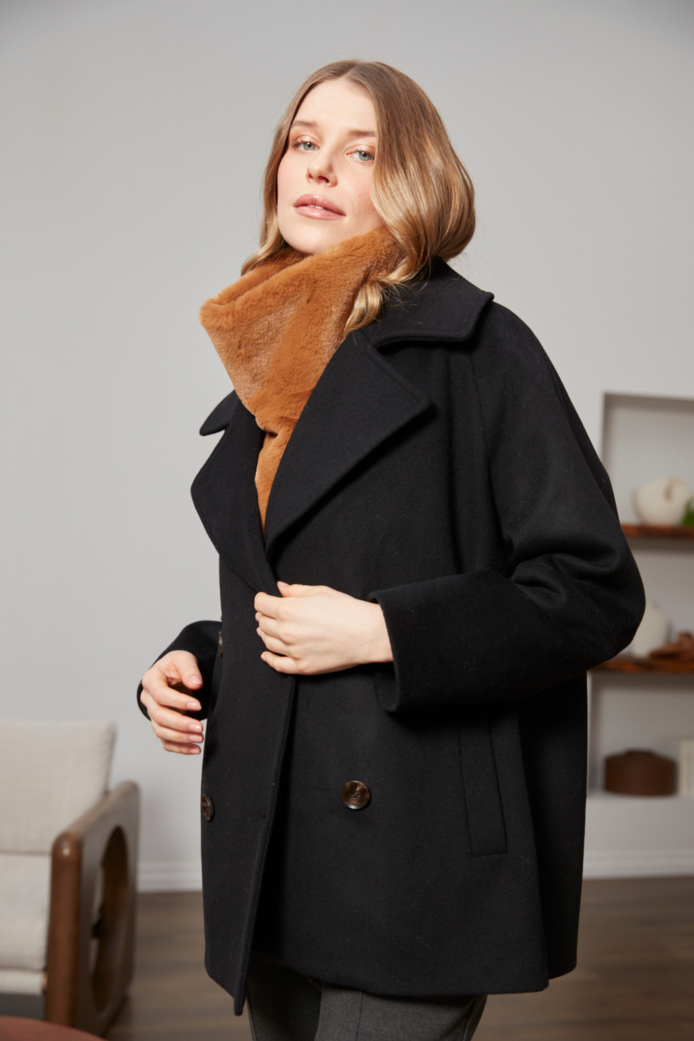 Jordan Coat in Black
