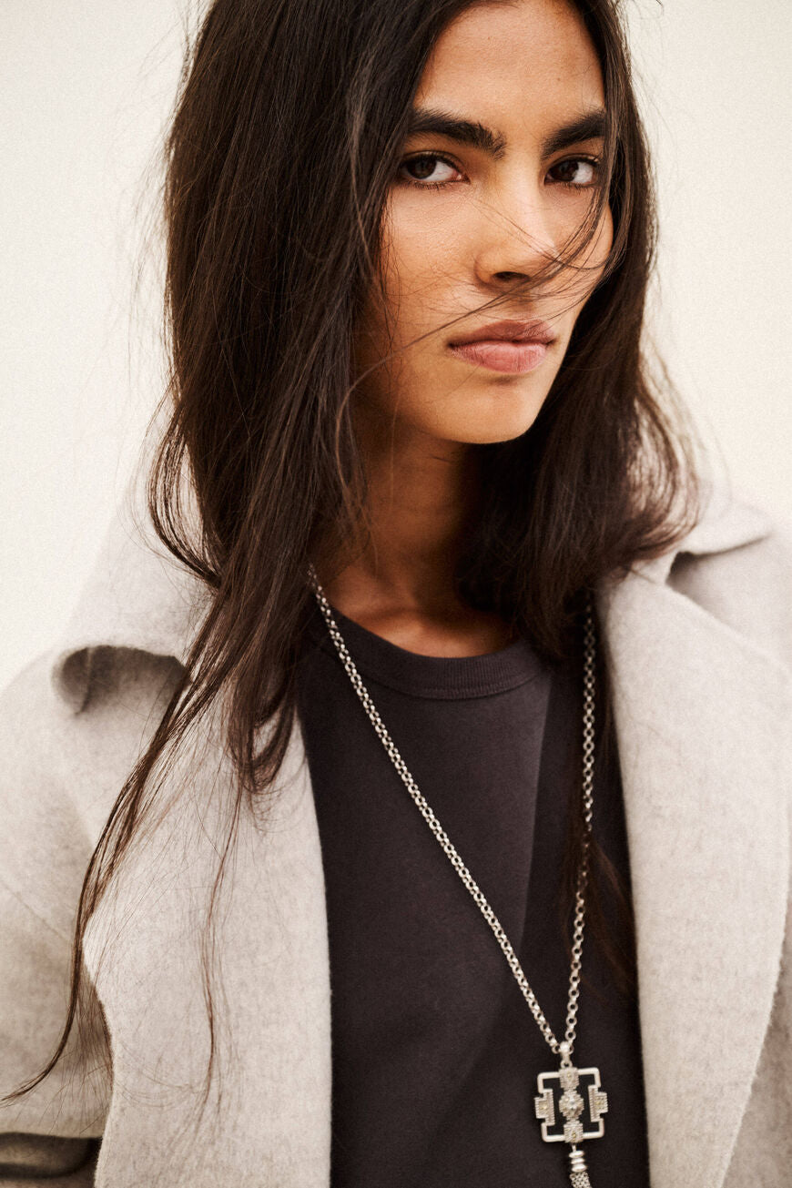 Kate Coat. Greige