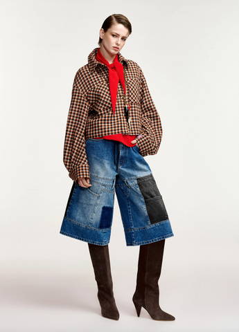 Kitten Rounded Sleeve Jacket in Brown Sugar