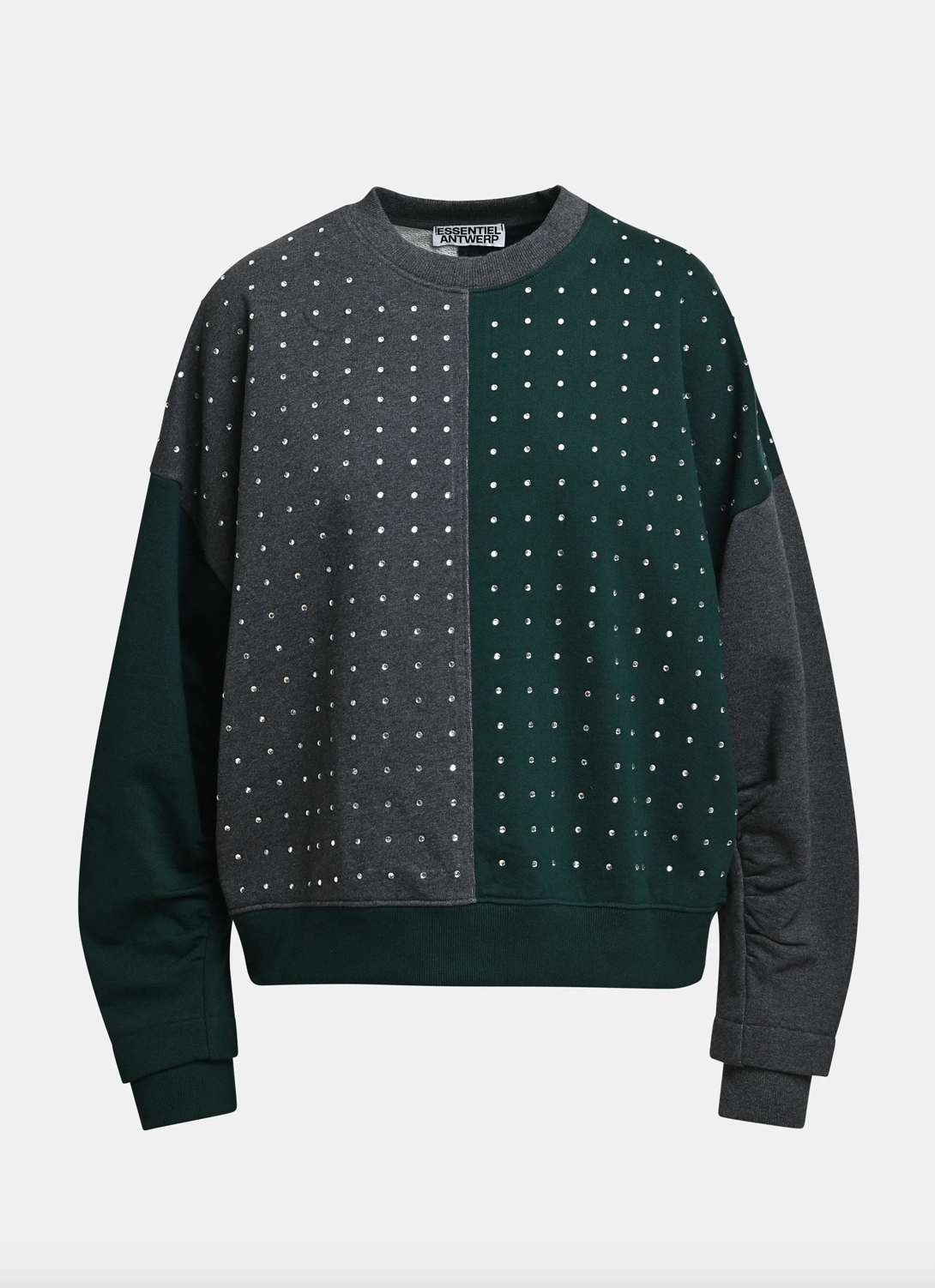 Koldi Bicolor Sweatshirt in Forest Whisper