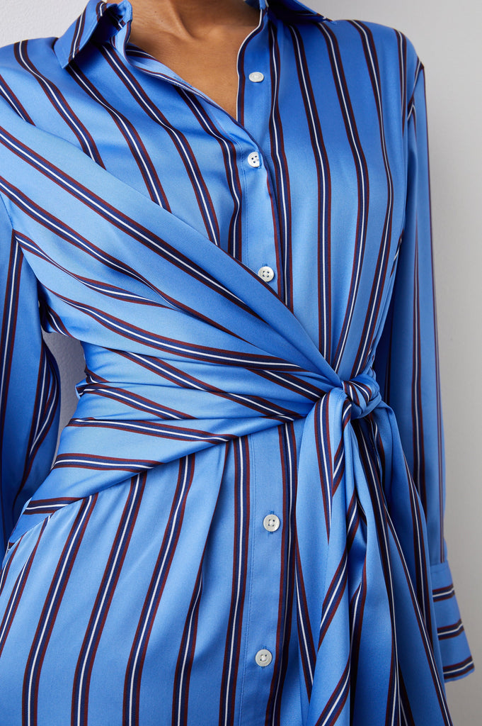 Lacey Dress in Primrose Stripe