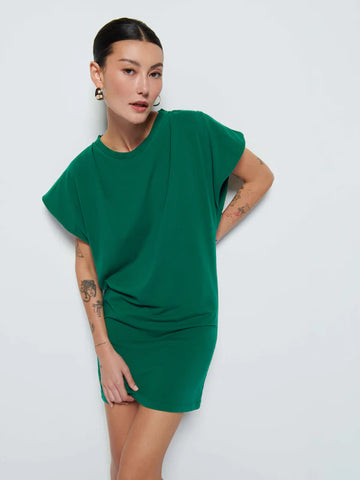 Layne Dress in Verdant Green