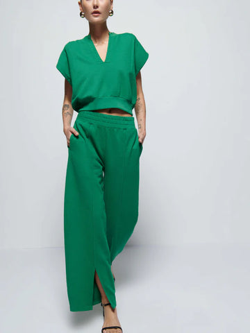 Lincoln Pant in Verdant Green