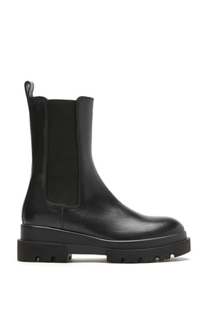 Blaise Leather Boot in Black