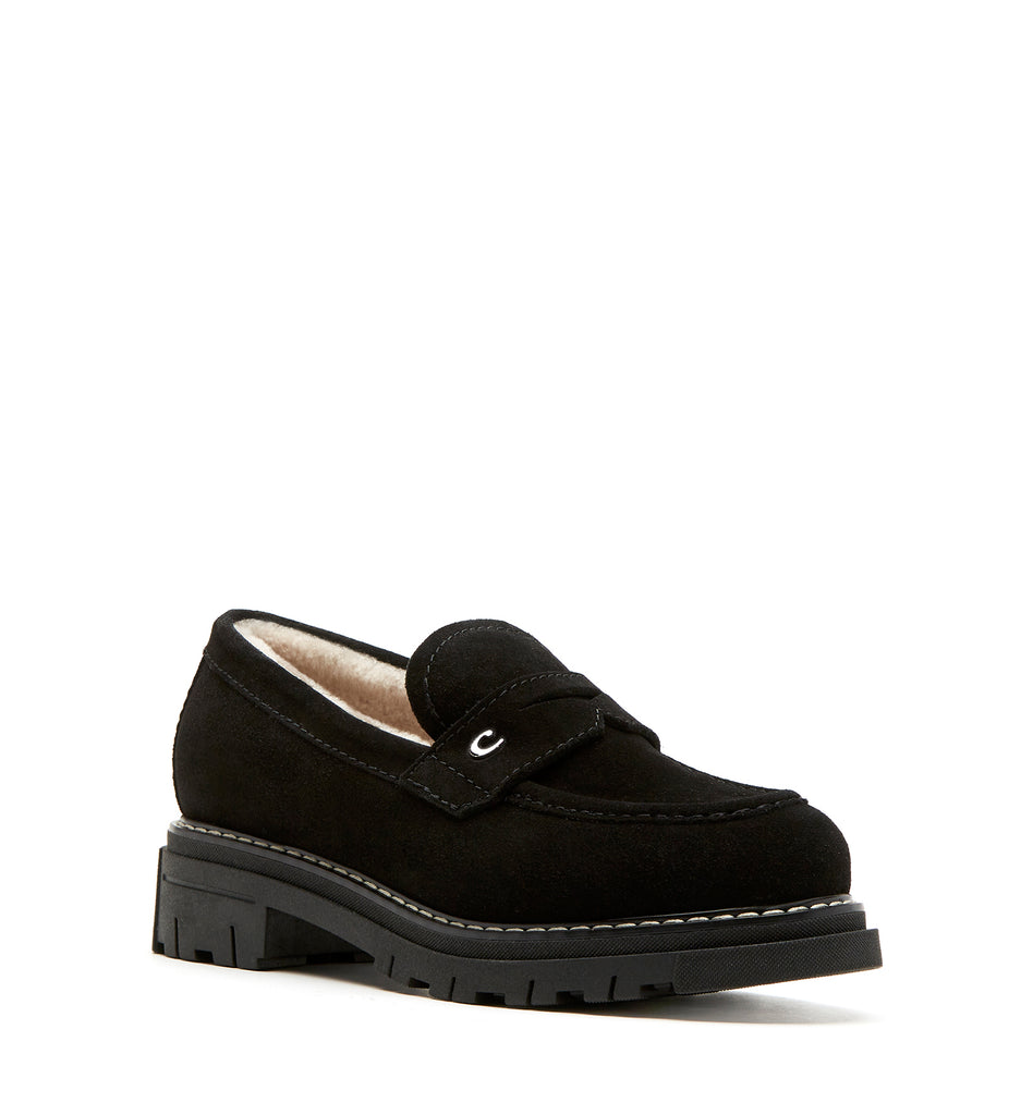 Donny in Black Suede