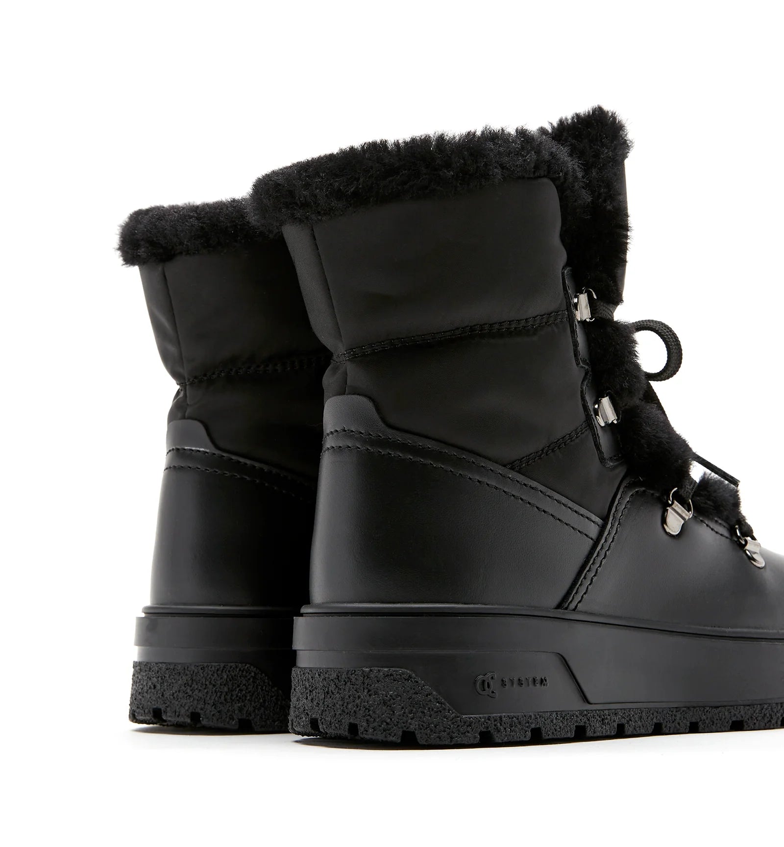 Erika Shearling-Lined Bootie in Black
