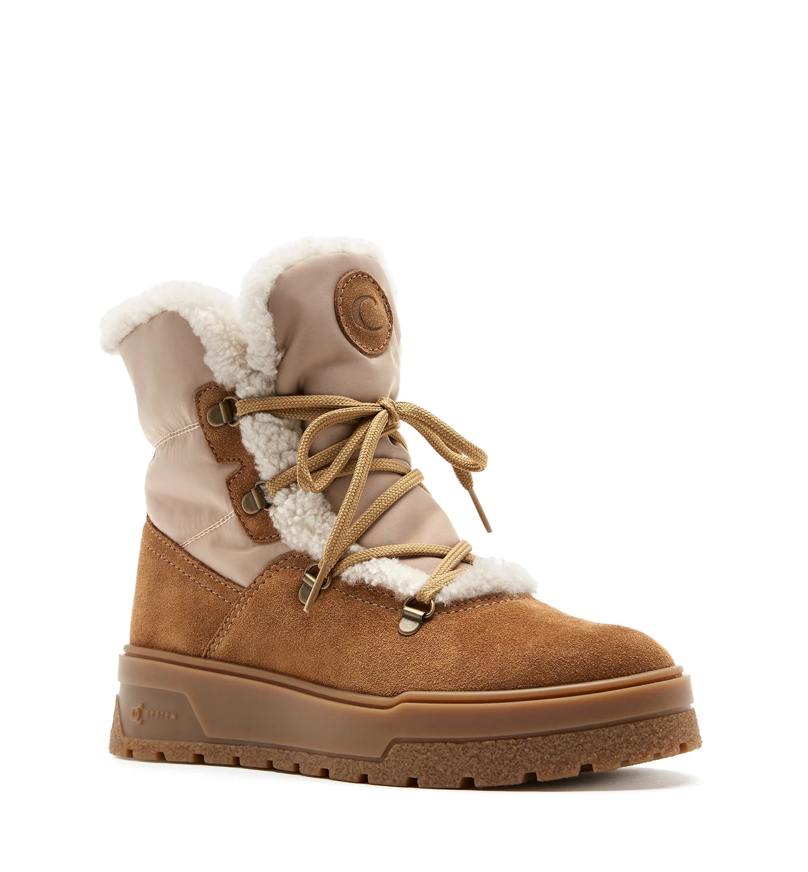 Erika Shearling-Lined Bootie in Toffee