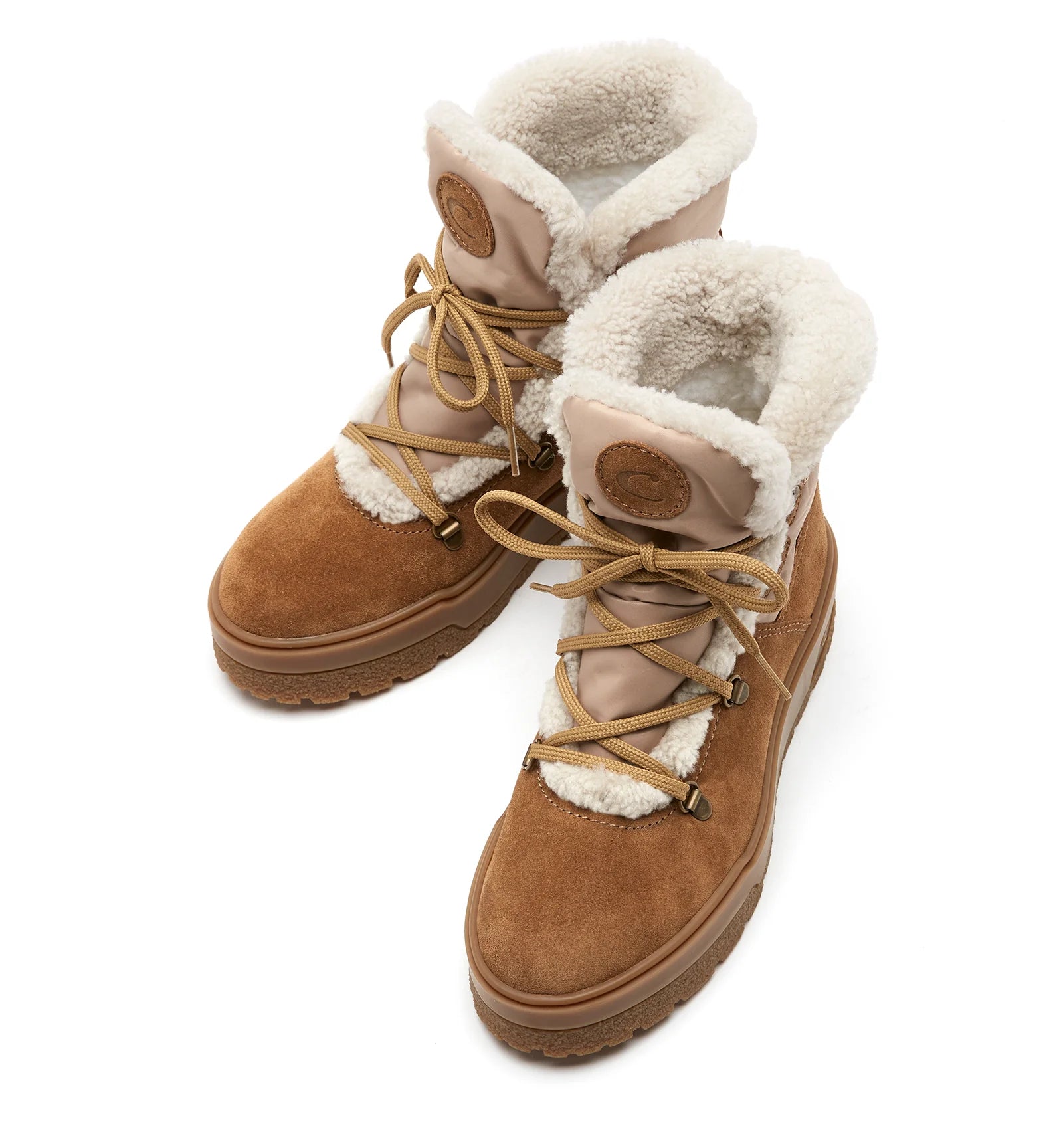 Erika Shearling-Lined Bootie in Toffee