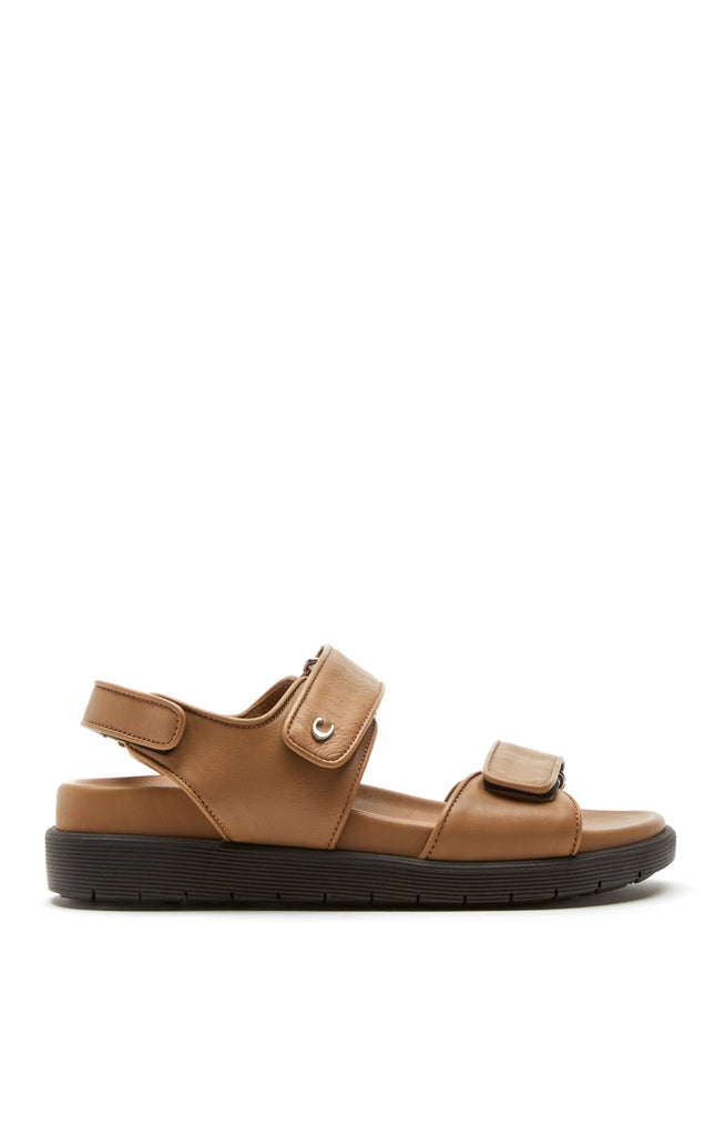 Gilmore Sandal in Camel Leather