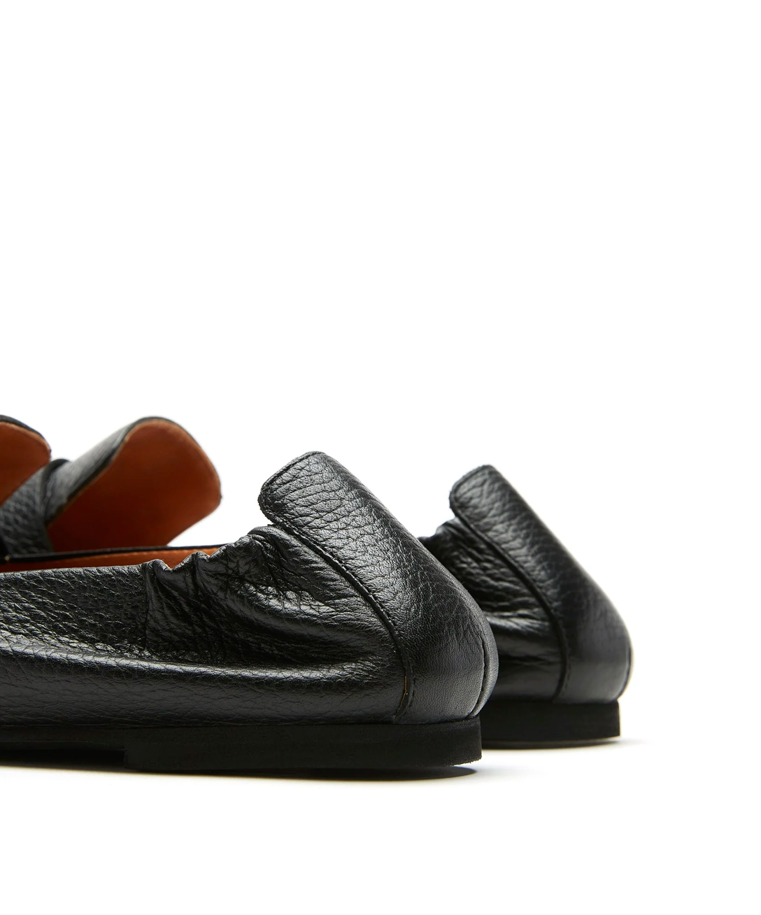 Kitson Leather Loafer in Black