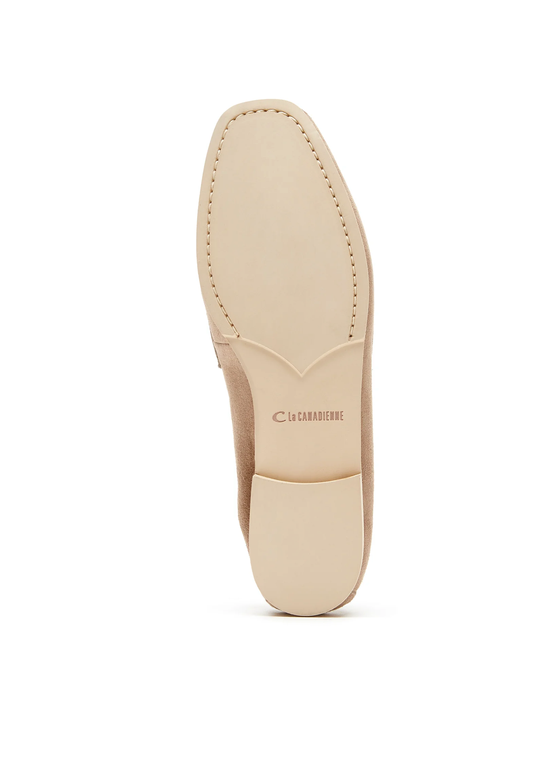 Kitson Suede Loafer in Stone