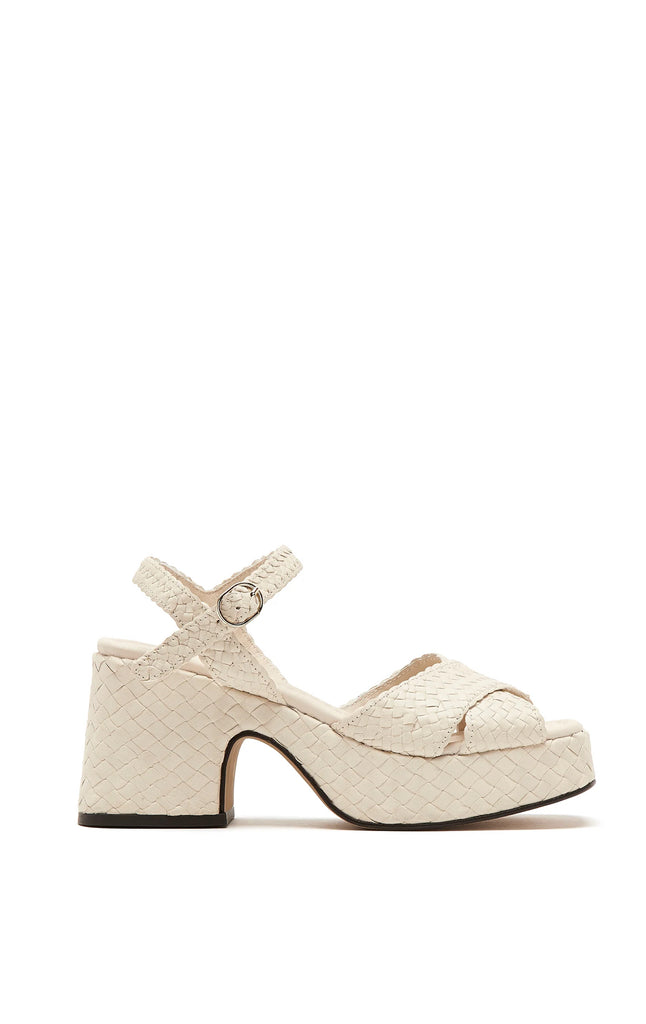 Pico Sandal in White Leather