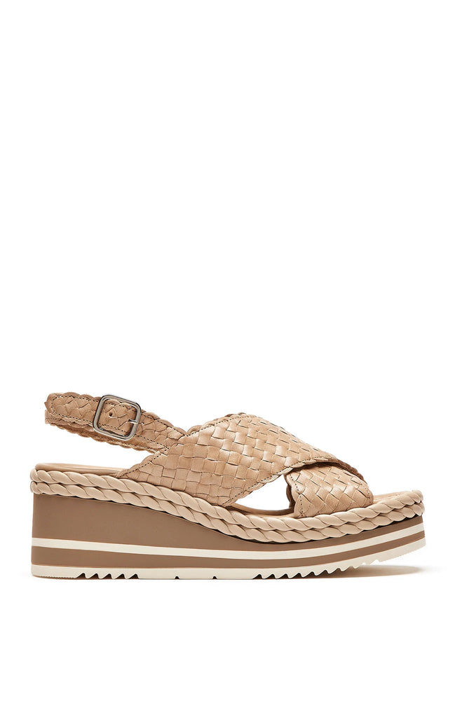 Paulo Sandal in Camel Leather