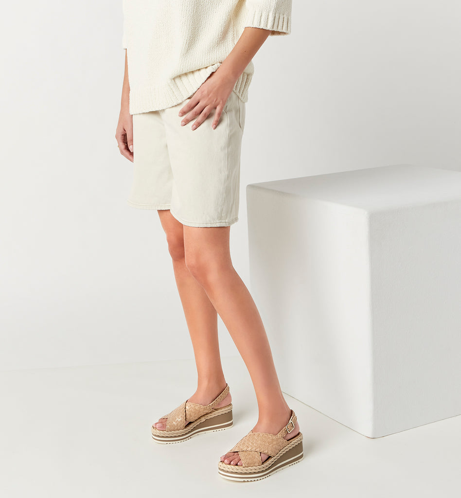 Paulo Sandal in Taupe Leather