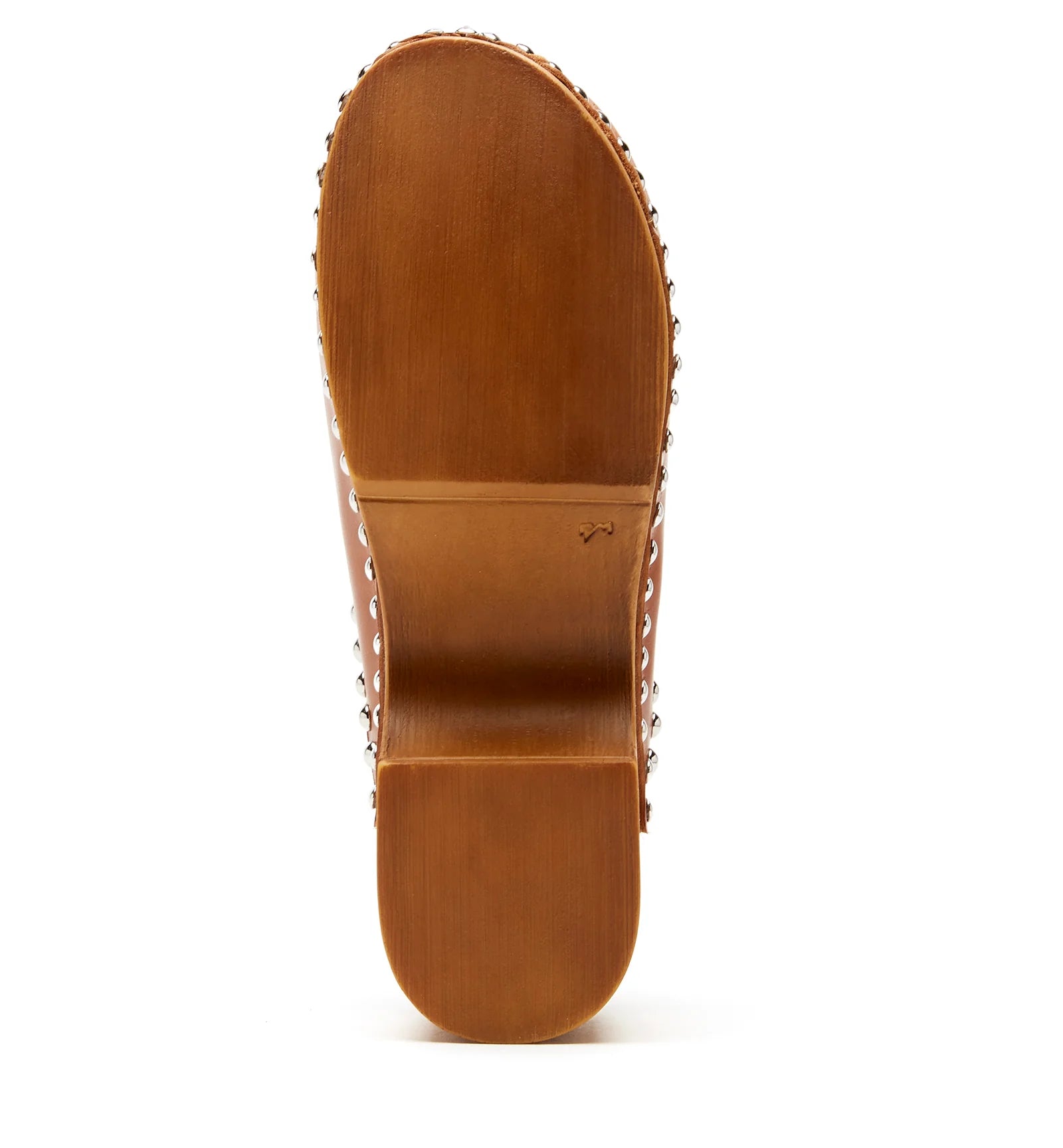 Slade Leather Clog in Cognac