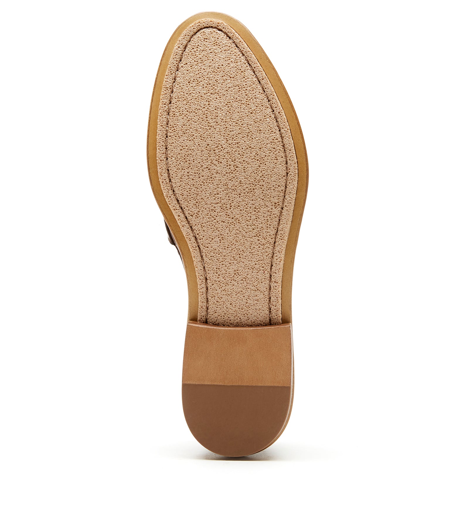 Trinity Crushed Leather Loafer in Brown