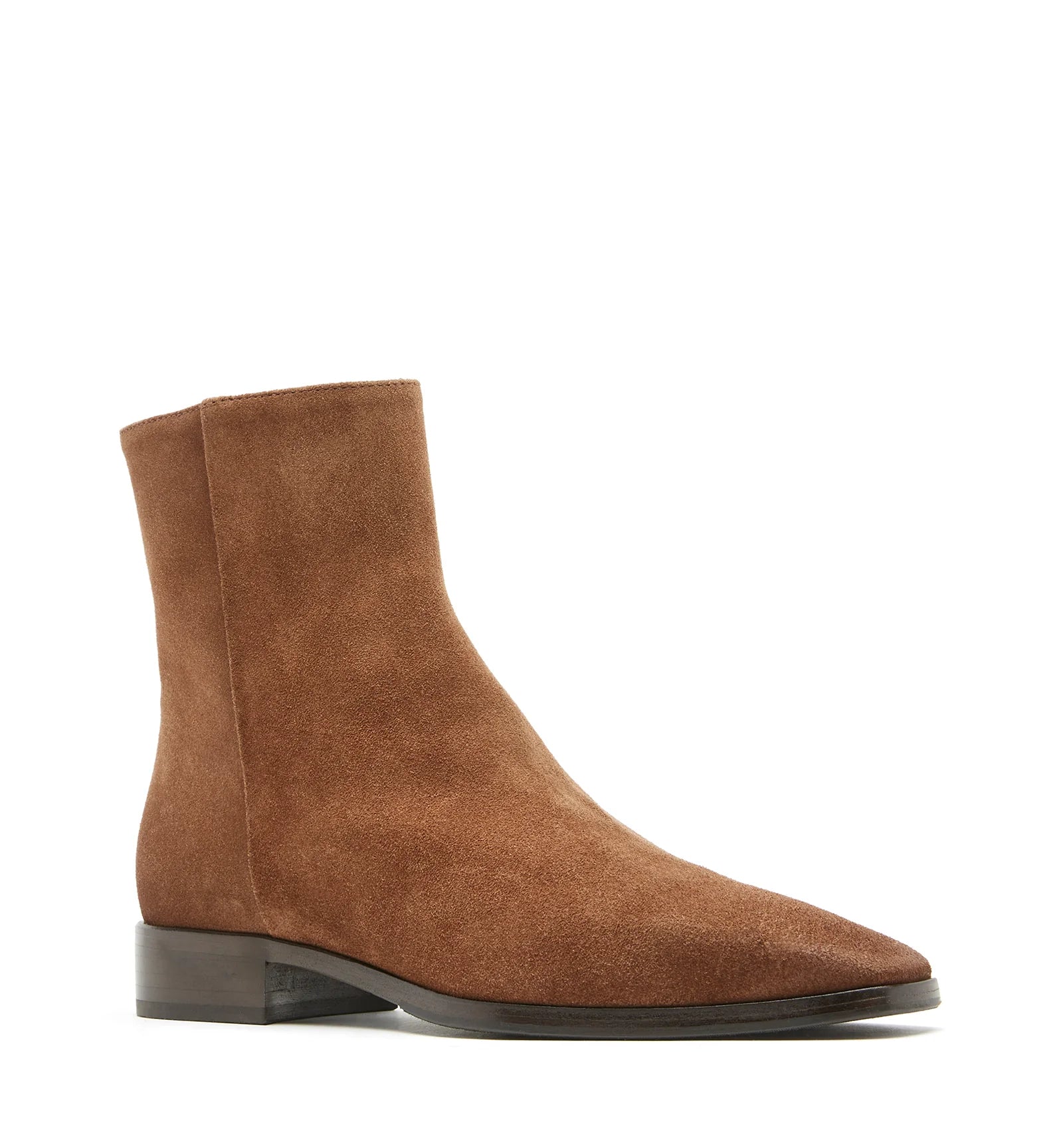 Tundra Suede Bootie in Caramel