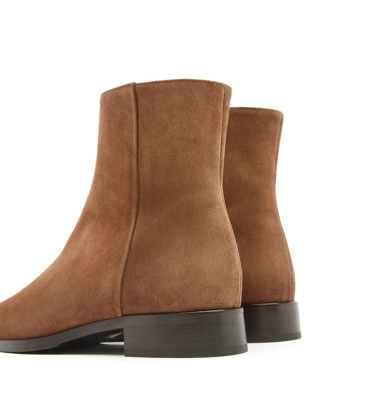 Tundra Suede Bootie in Caramel