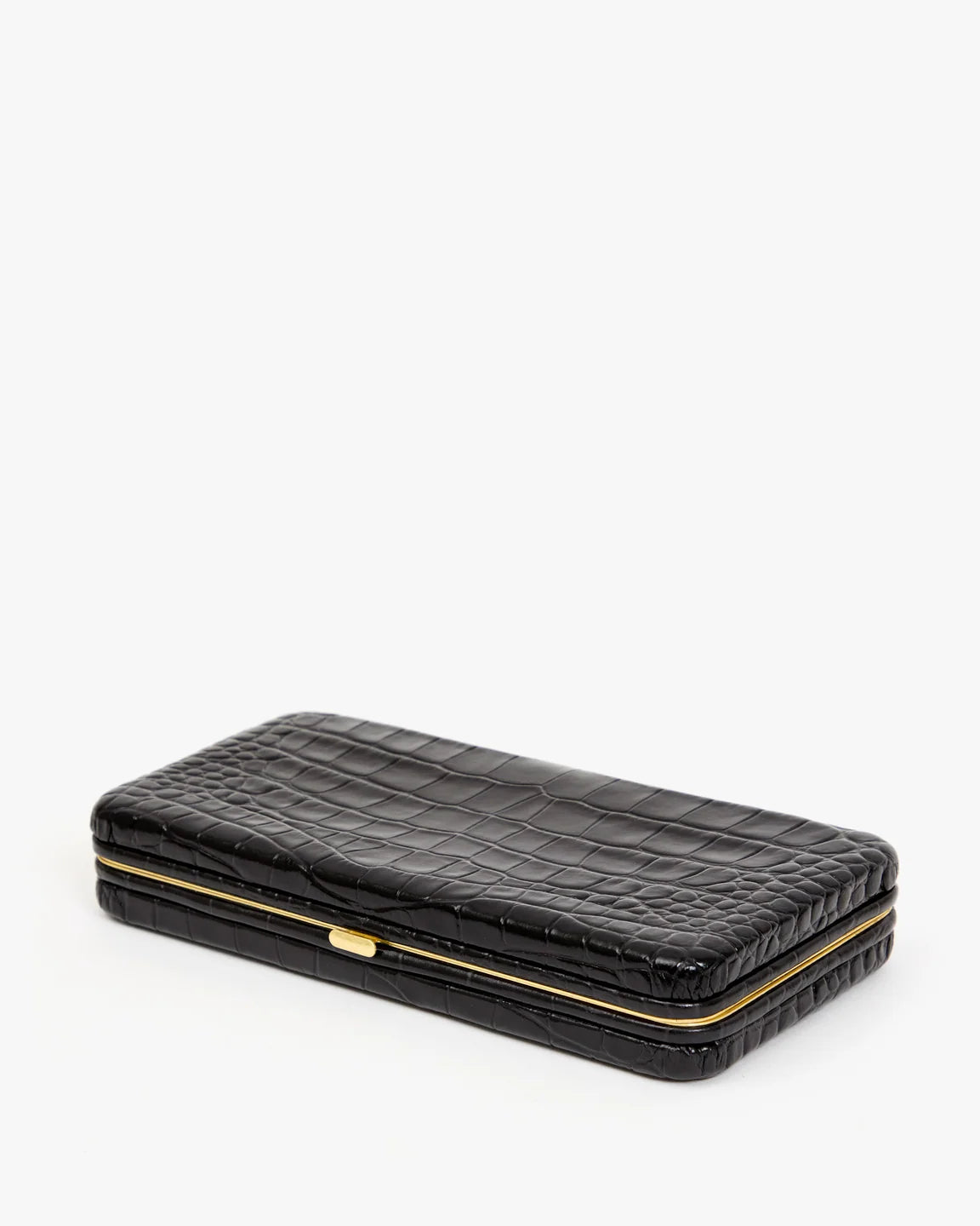 Le Tabac in Black Embossed Croco