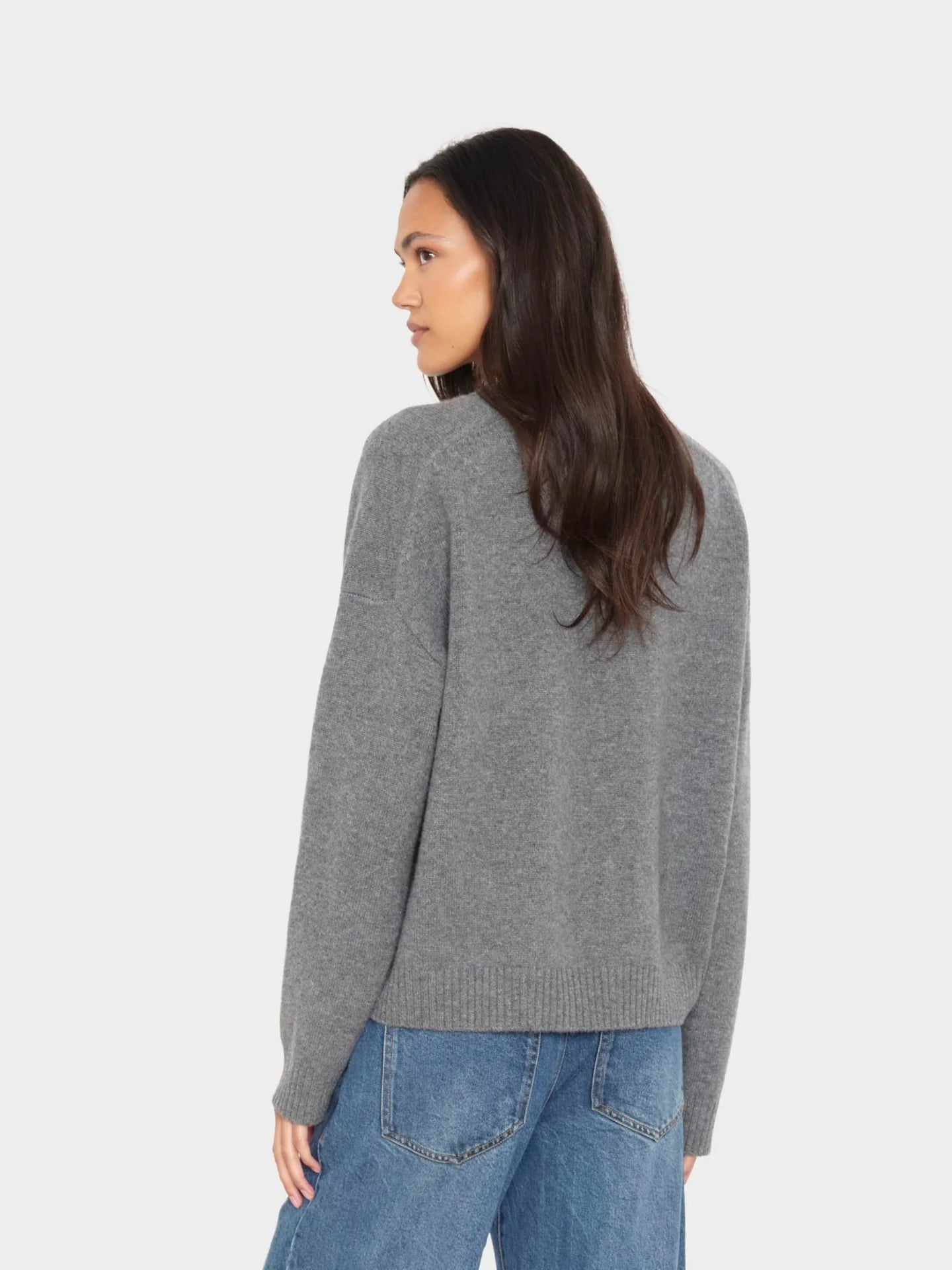 Lela Sweater in Pewter Gray