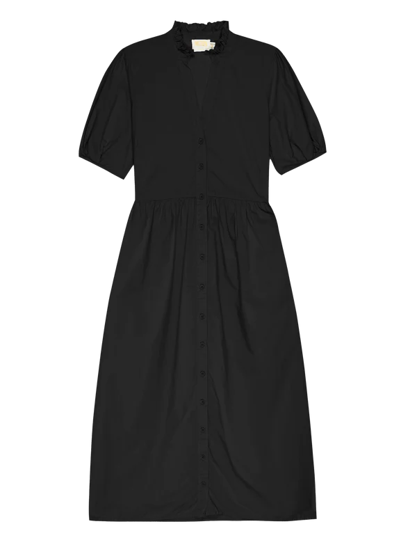 Liliya Dress in Jet Black