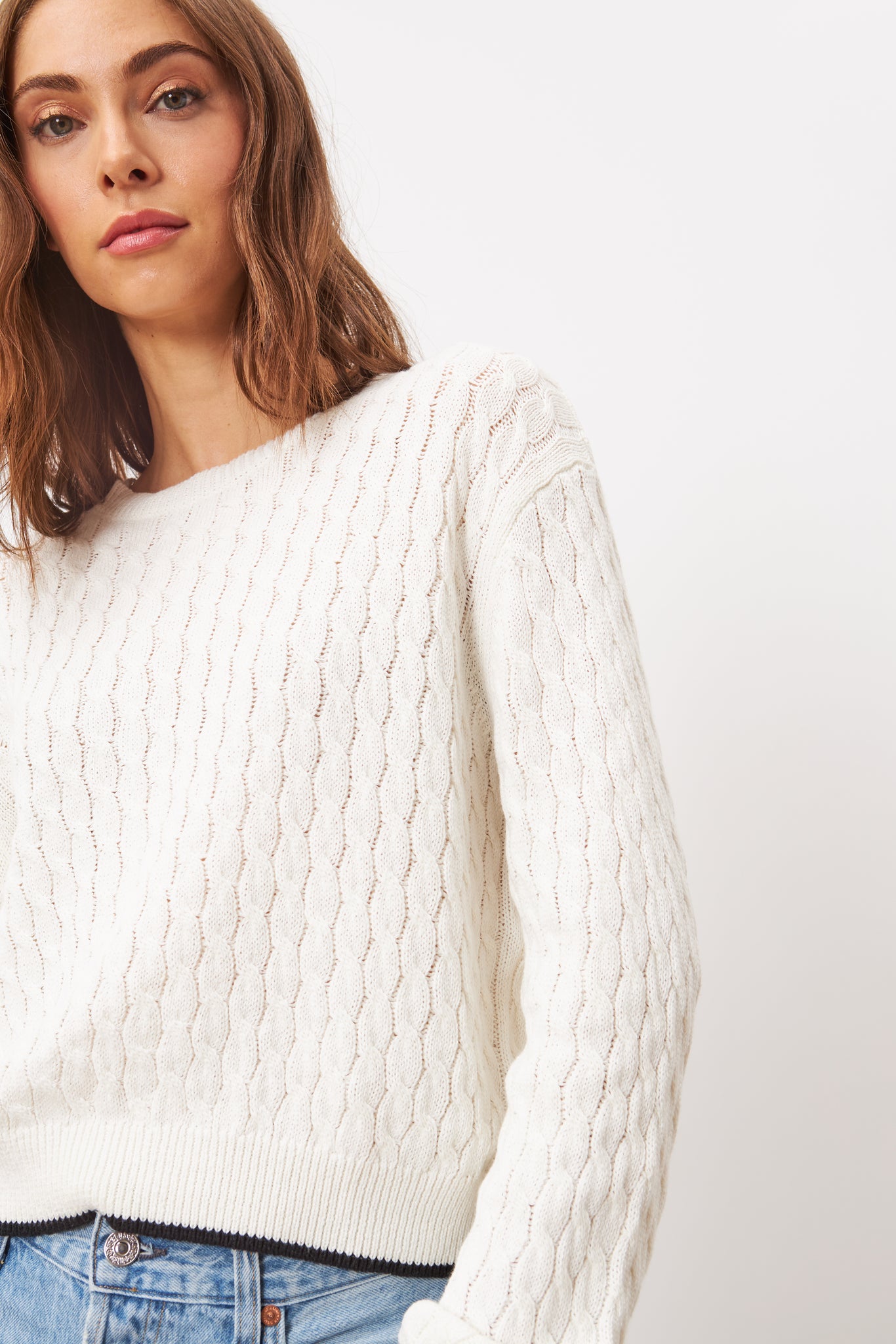 Tess Sweater in Linen